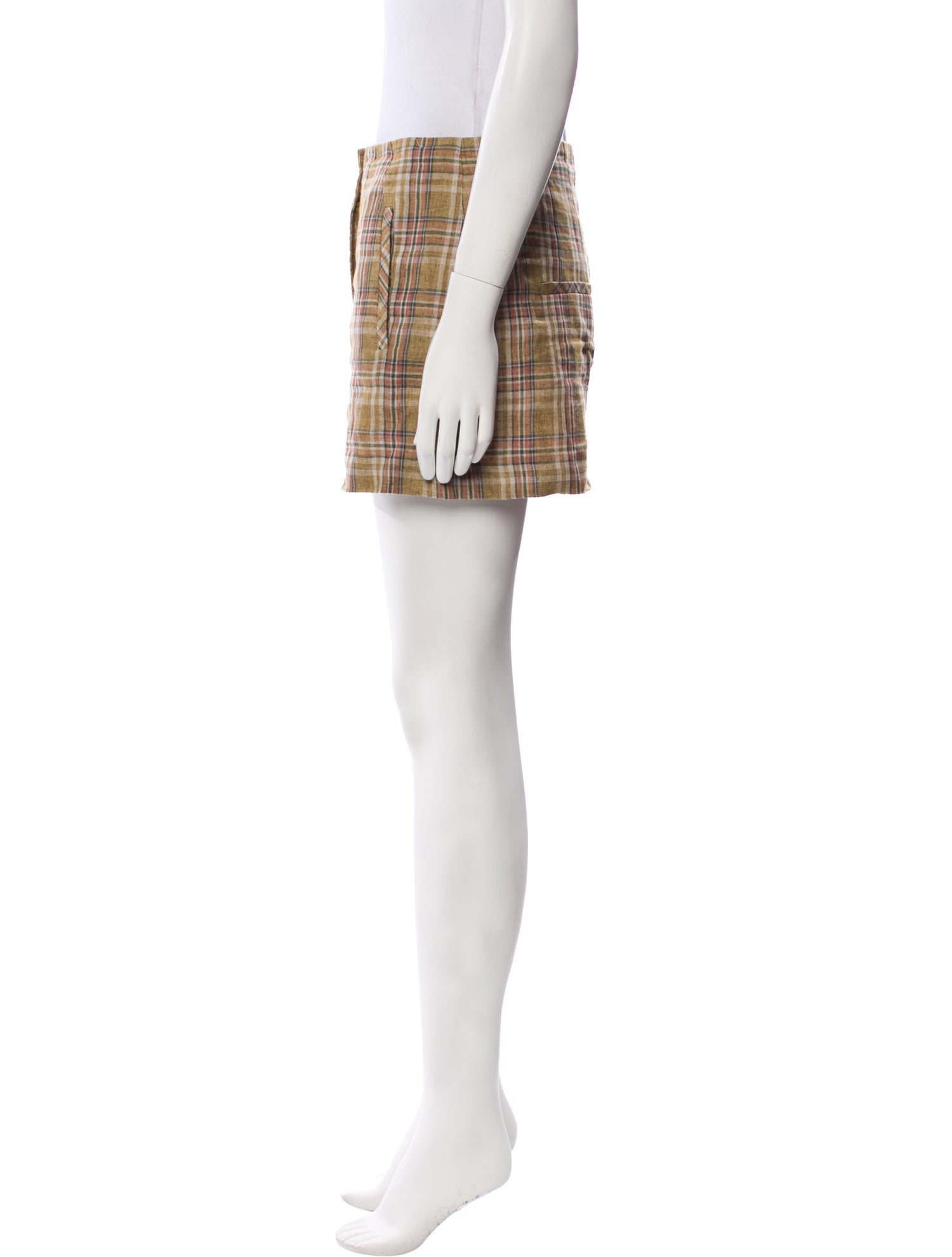 Veronica Beard Linen Mini Shorts