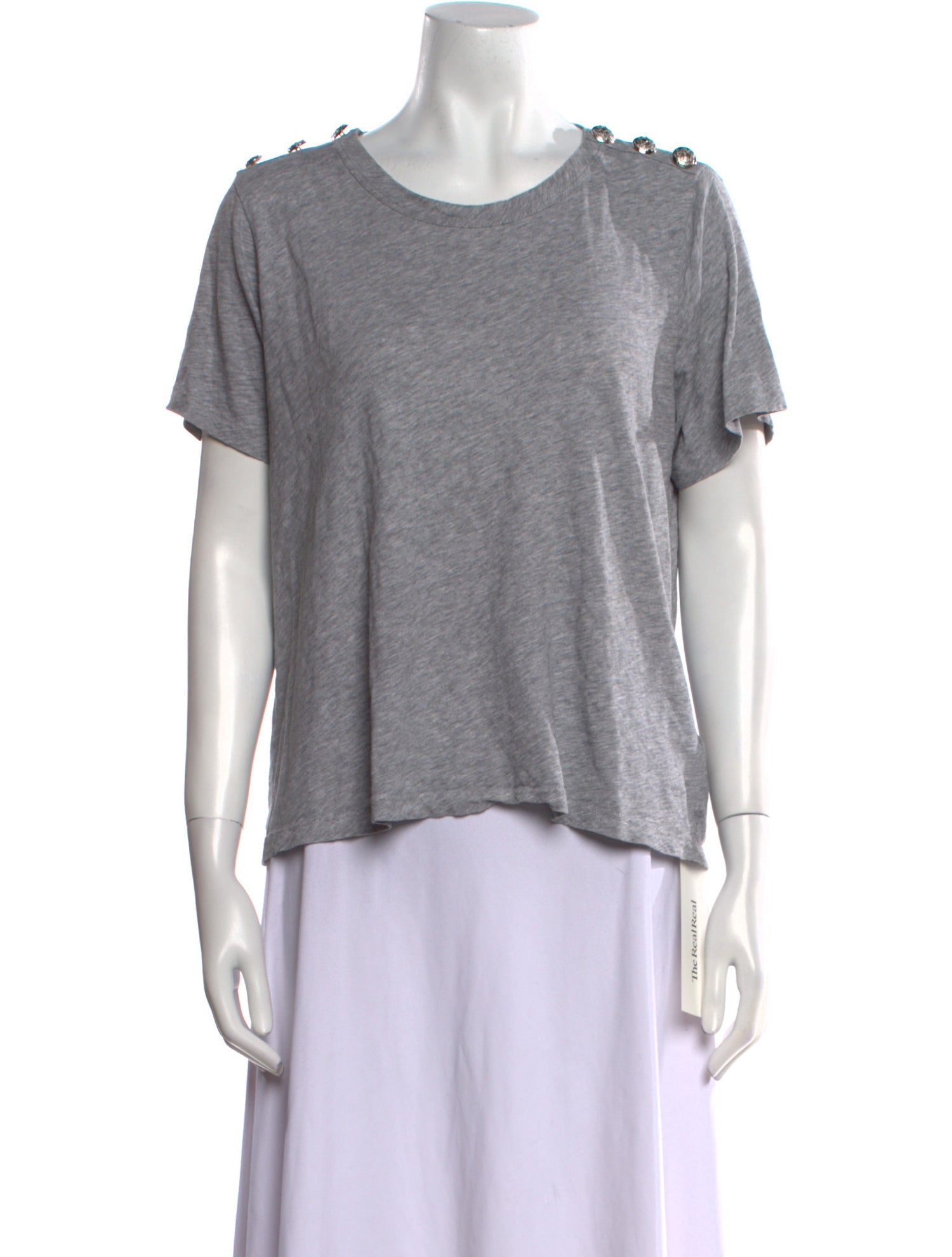 Veronica Beard Crew Neck Short Sleeve T-Shirt