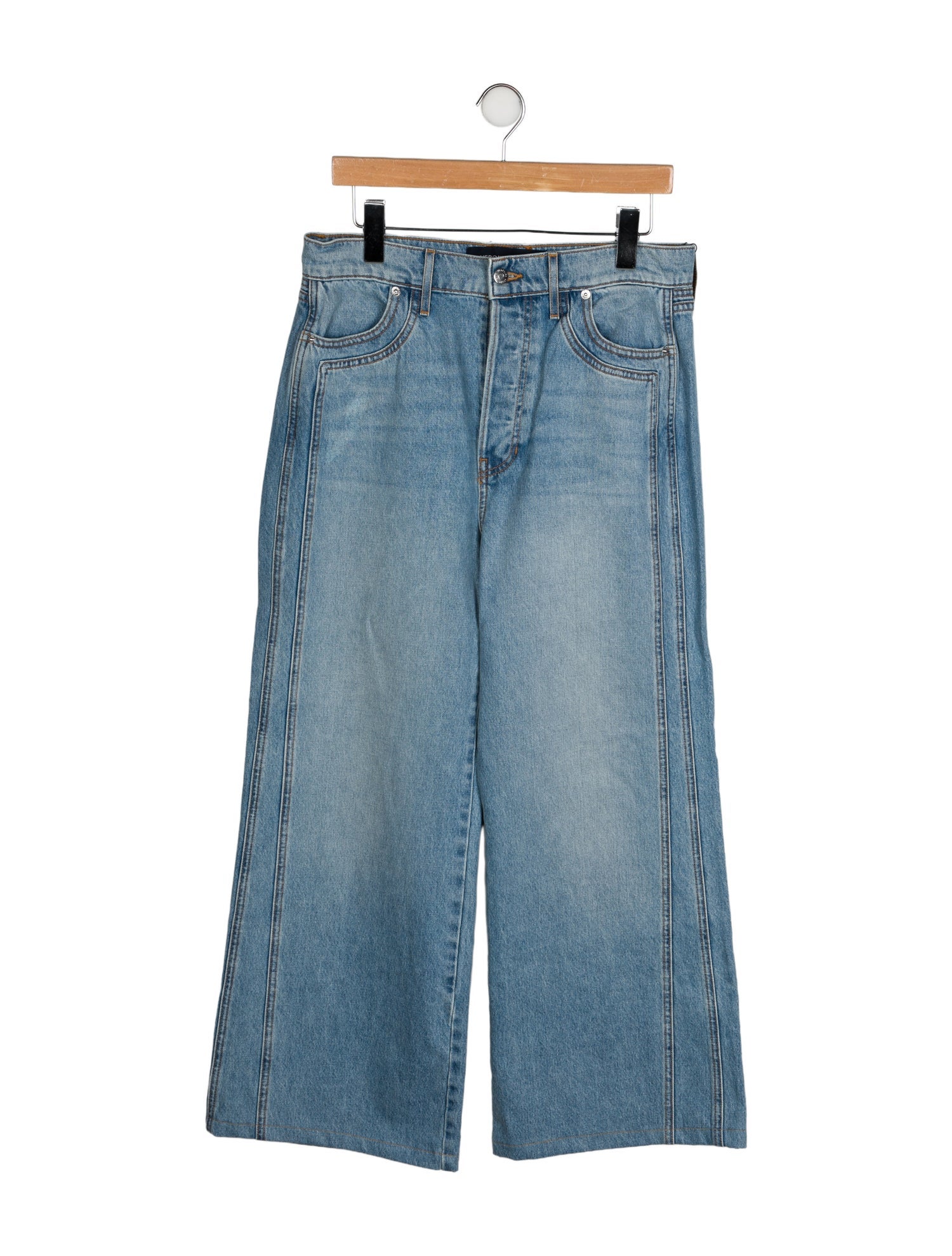 Veronica Beard High-Rise Wide Leg Jeans w/ Tags