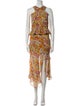 Veronica Beard Silk Printed Skirt Set