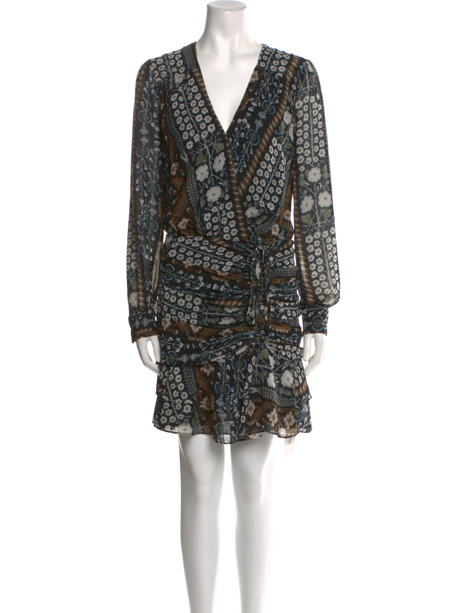 Veronica Beard Printed Mini Dress