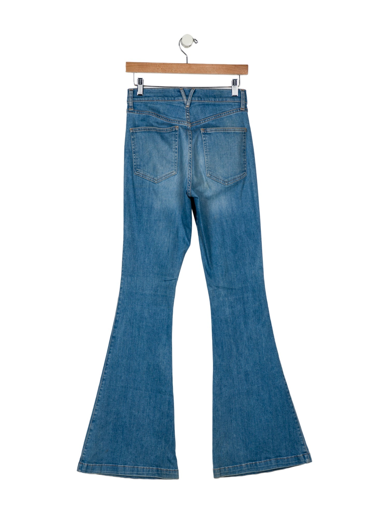 Veronica Beard High-Rise Wide Leg Jeans