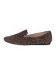 Veronica Beard Suede Animal Print Loafers