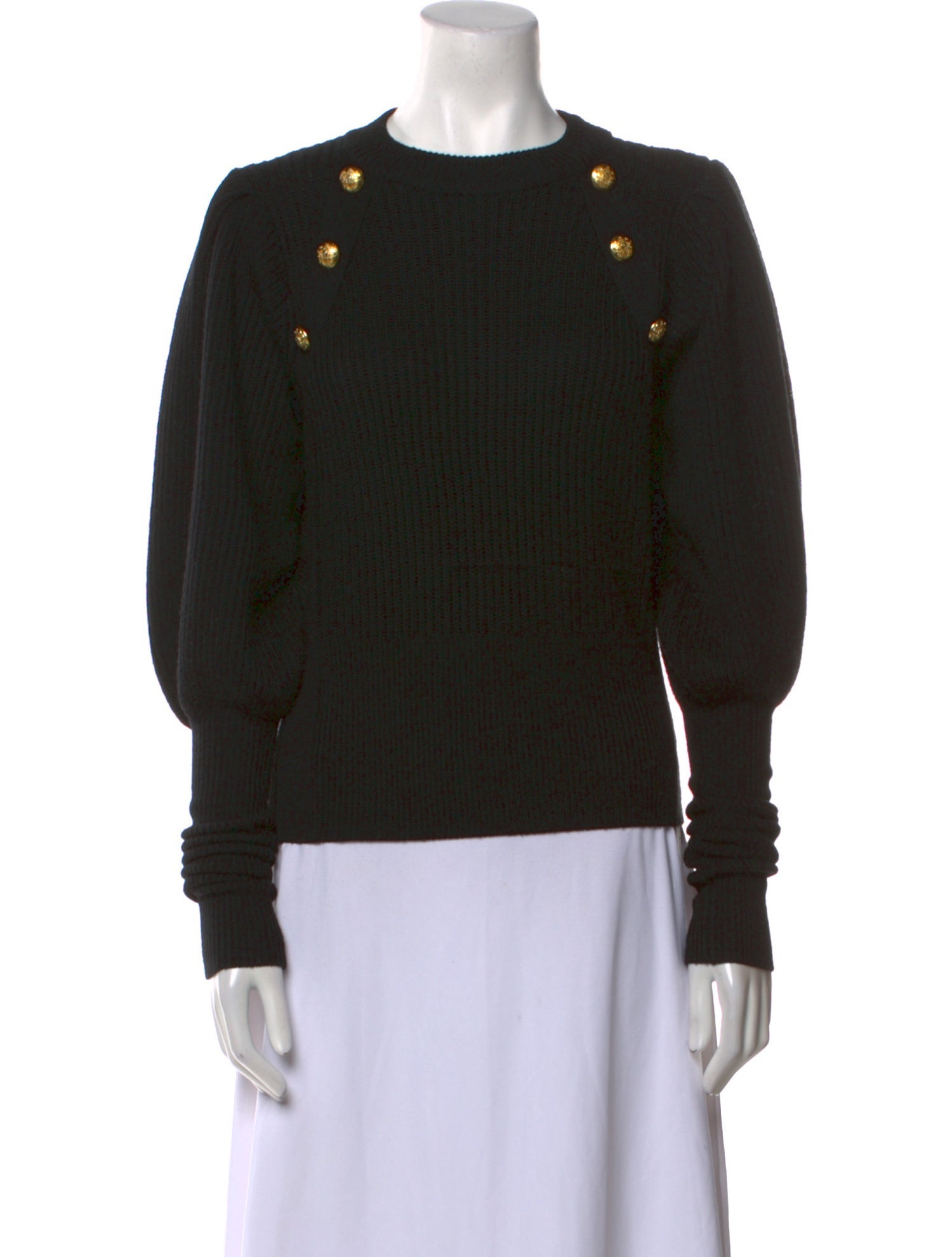 Veronica Beard Merino Wool Crew Neck Sweater