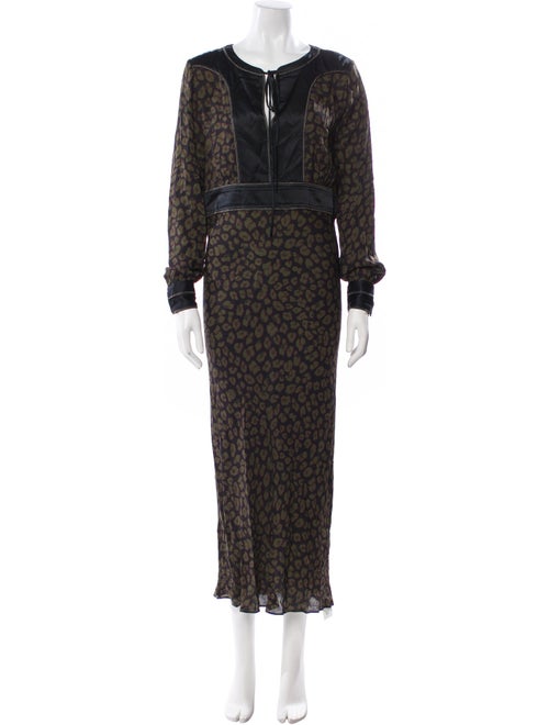 Veronica Beard Silk Long Dress