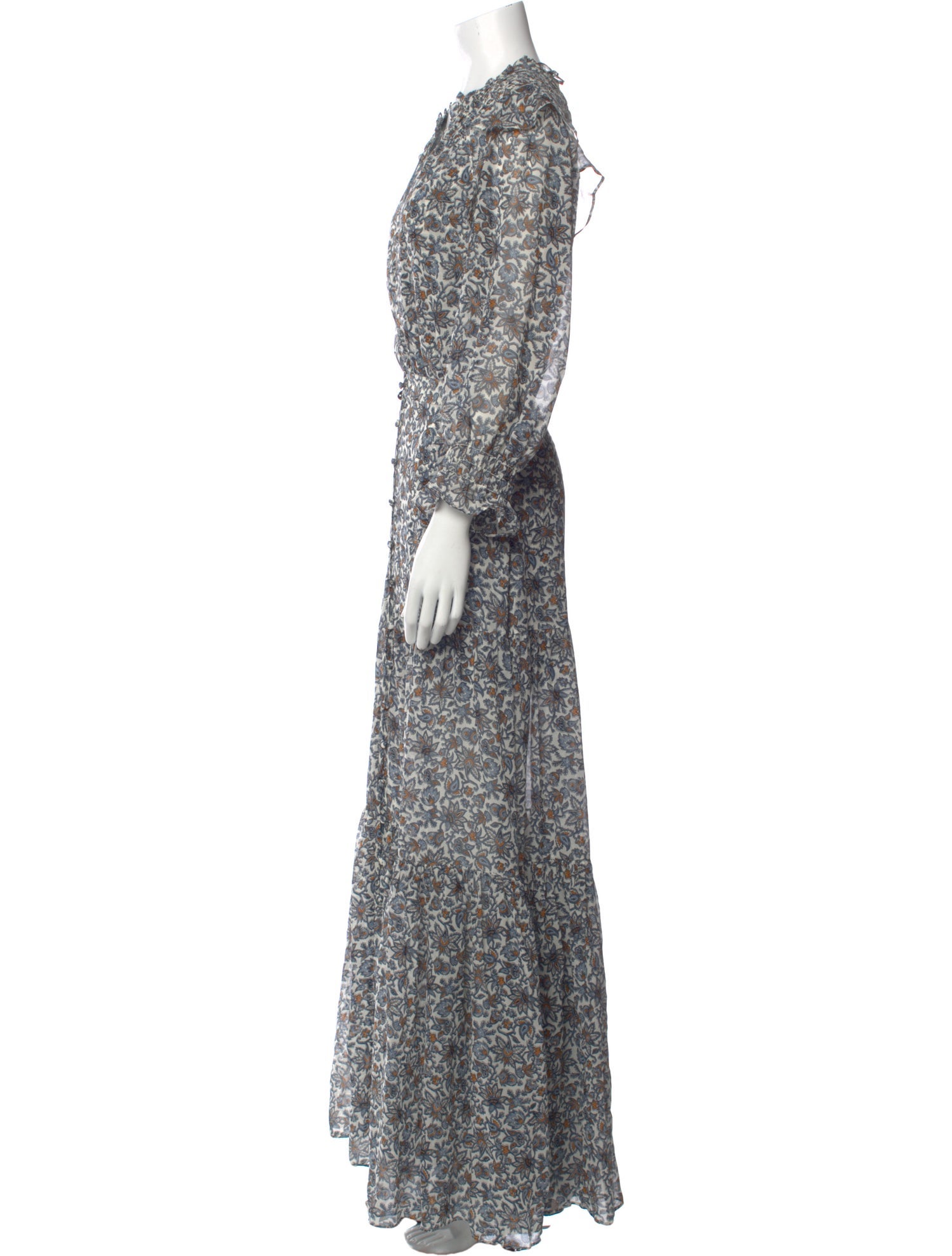 Veronica Beard Silk Long Dress