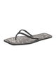 Veronica Beard Rubber Printed Flip Flops
