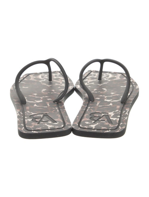 Veronica Beard Rubber Printed Flip Flops