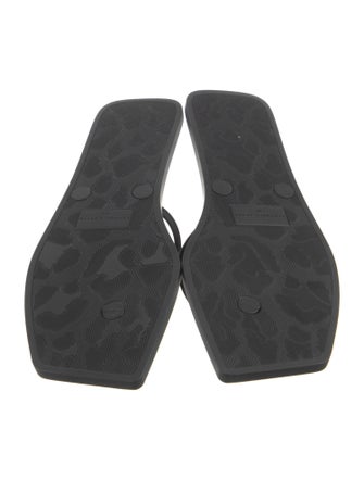 Veronica Beard Rubber Printed Flip Flops