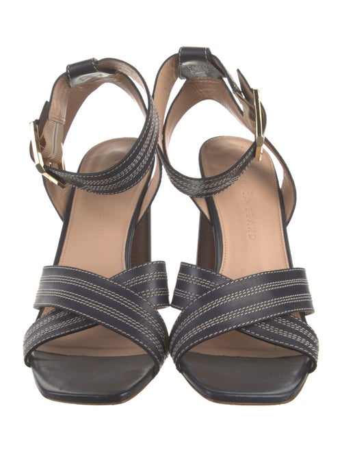 Veronica Beard Leather Sandals
