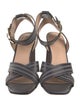 Veronica Beard Leather Sandals