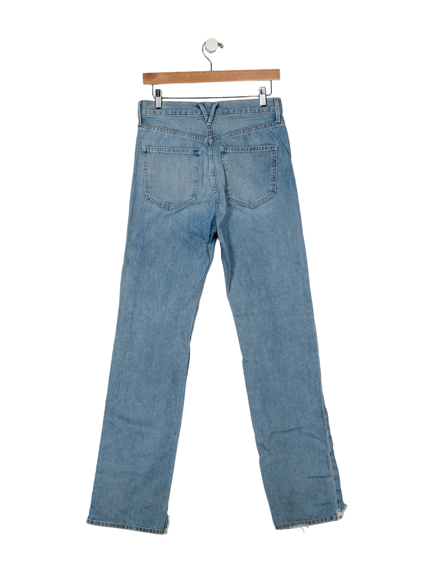 Veronica Beard Mid-Rise Wide Leg Jeans