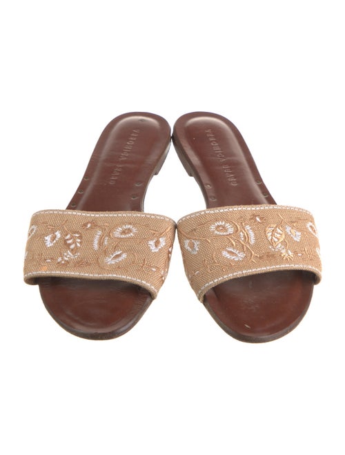 Veronica Beard Canvas Printed Slides