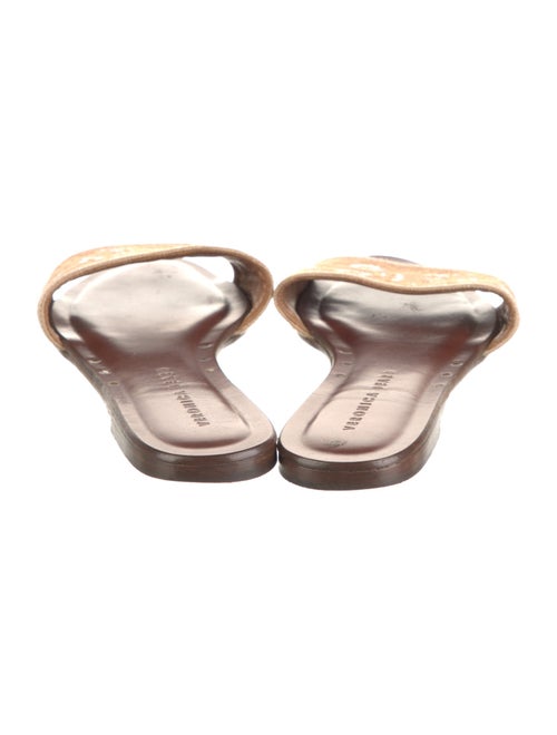 Veronica Beard Canvas Printed Slides