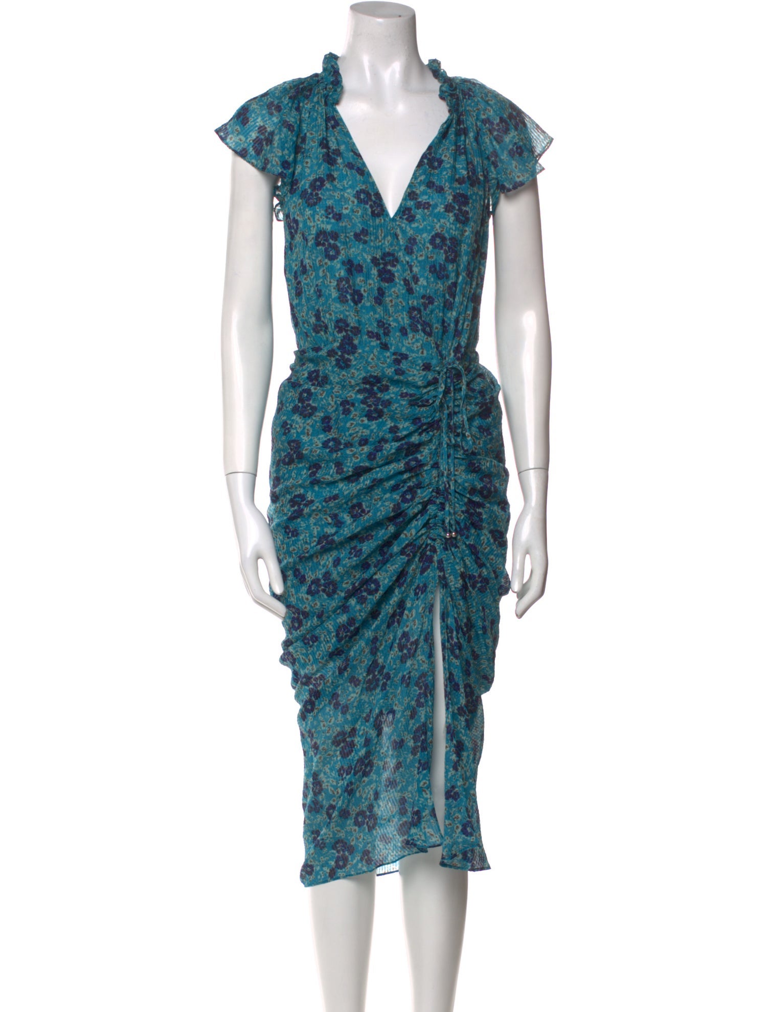 Veronica Beard Silk Midi Length Dress