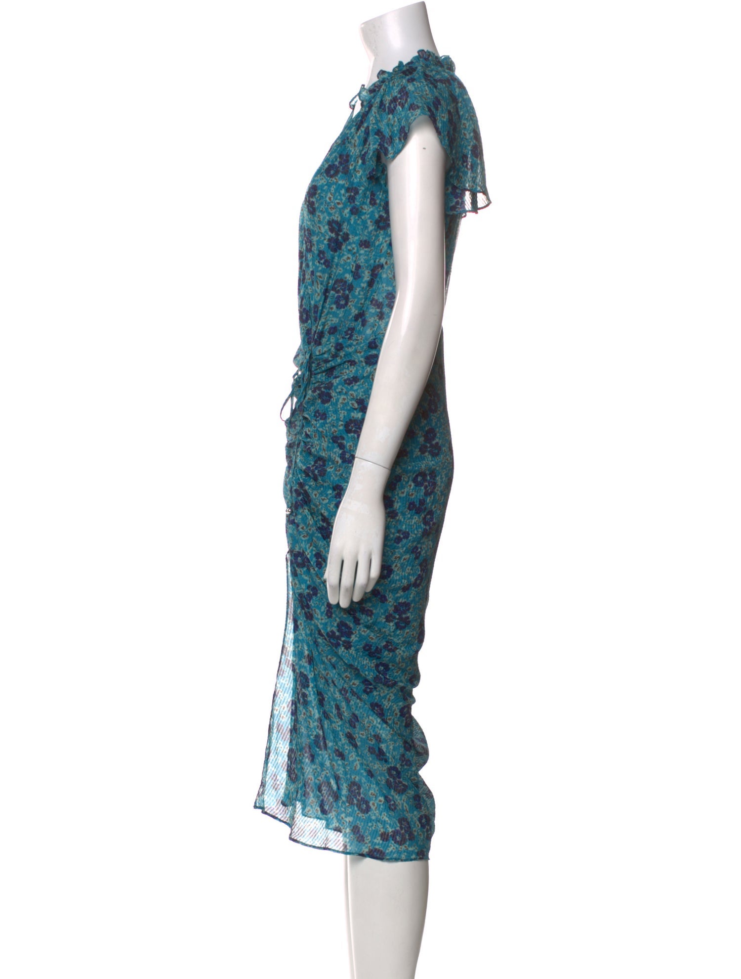 Veronica Beard Silk Midi Length Dress