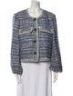 Veronica Beard Tweed Pattern Evening Jacket