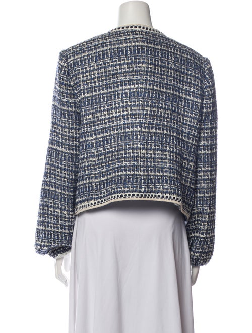 Veronica Beard Tweed Pattern Evening Jacket