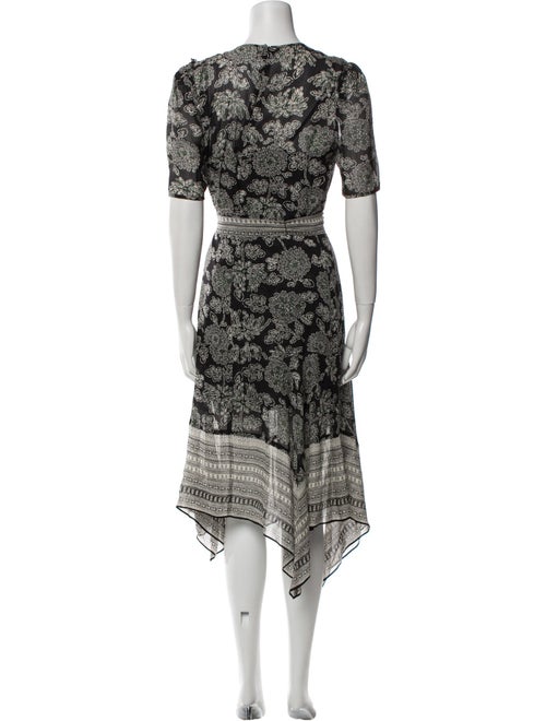 Veronica Beard Silk Midi Length Dress