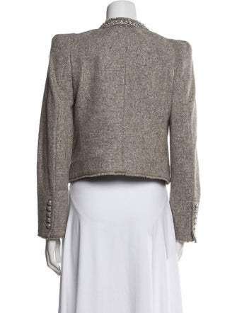 Veronica Beard Wool Tweed Pattern Jacket