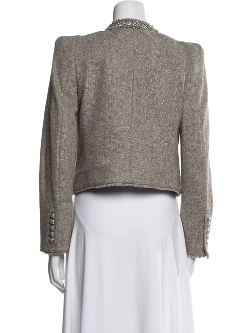 Veronica Beard Wool Tweed Pattern Jacket