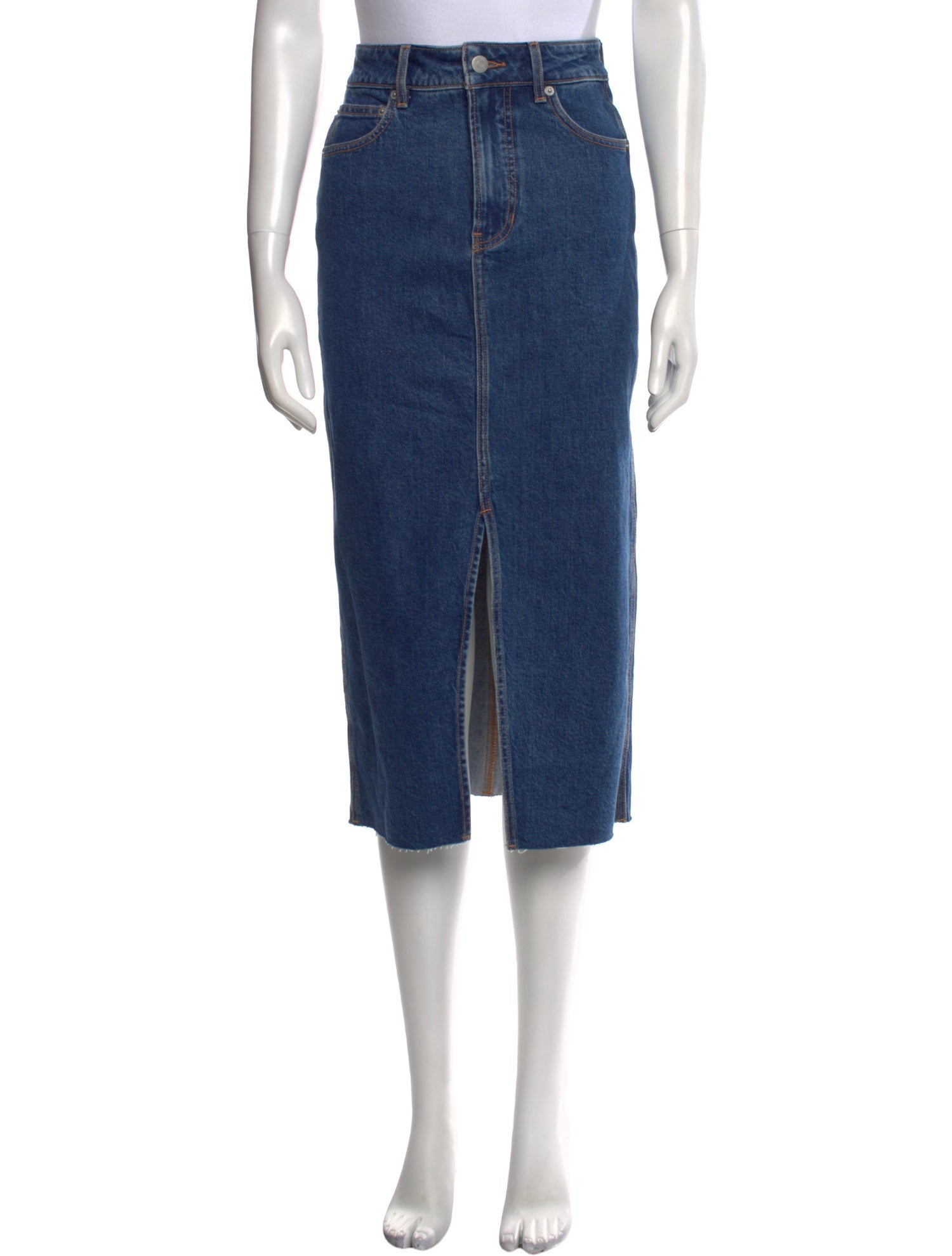 Veronica Beard Distressed Accents Midi Length Skirt w/ Tags