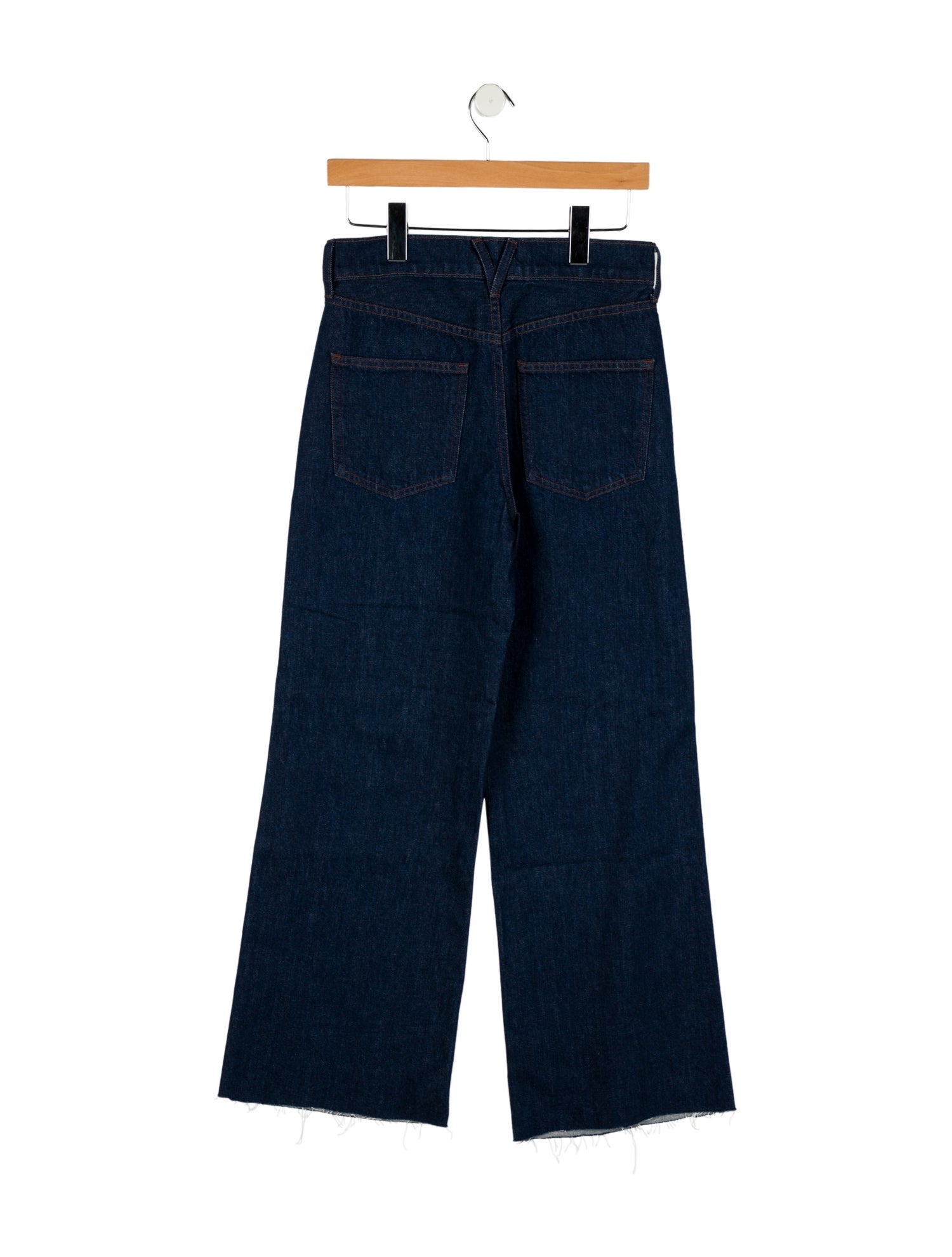 Veronica Beard High-Rise Wide Leg Jeans