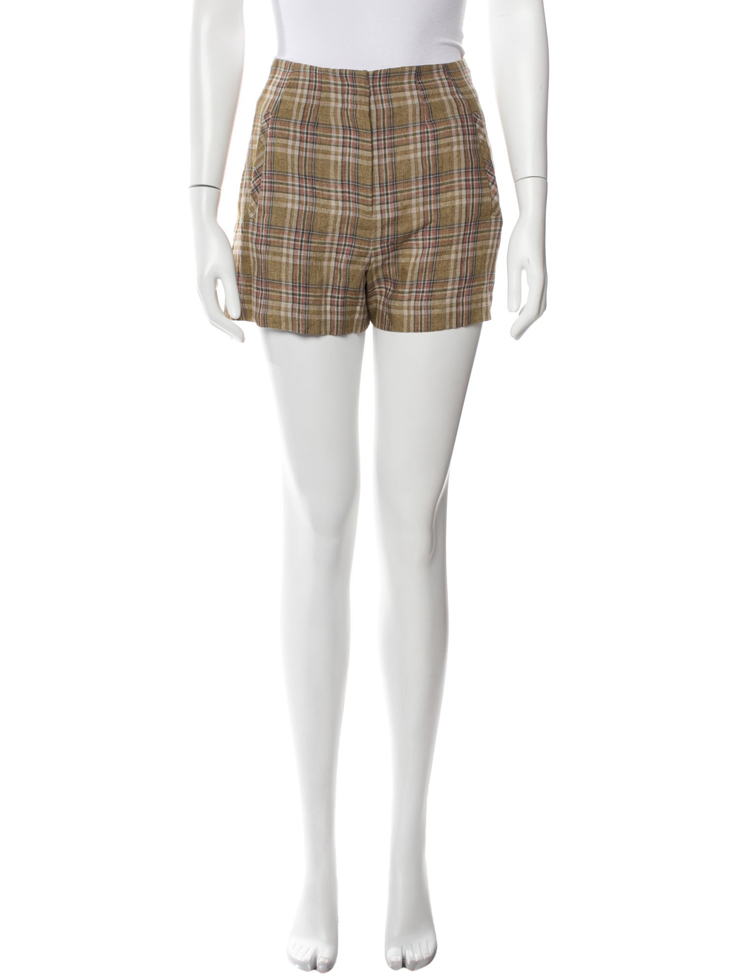 Veronica Beard Linen Mini Shorts w/ Tags