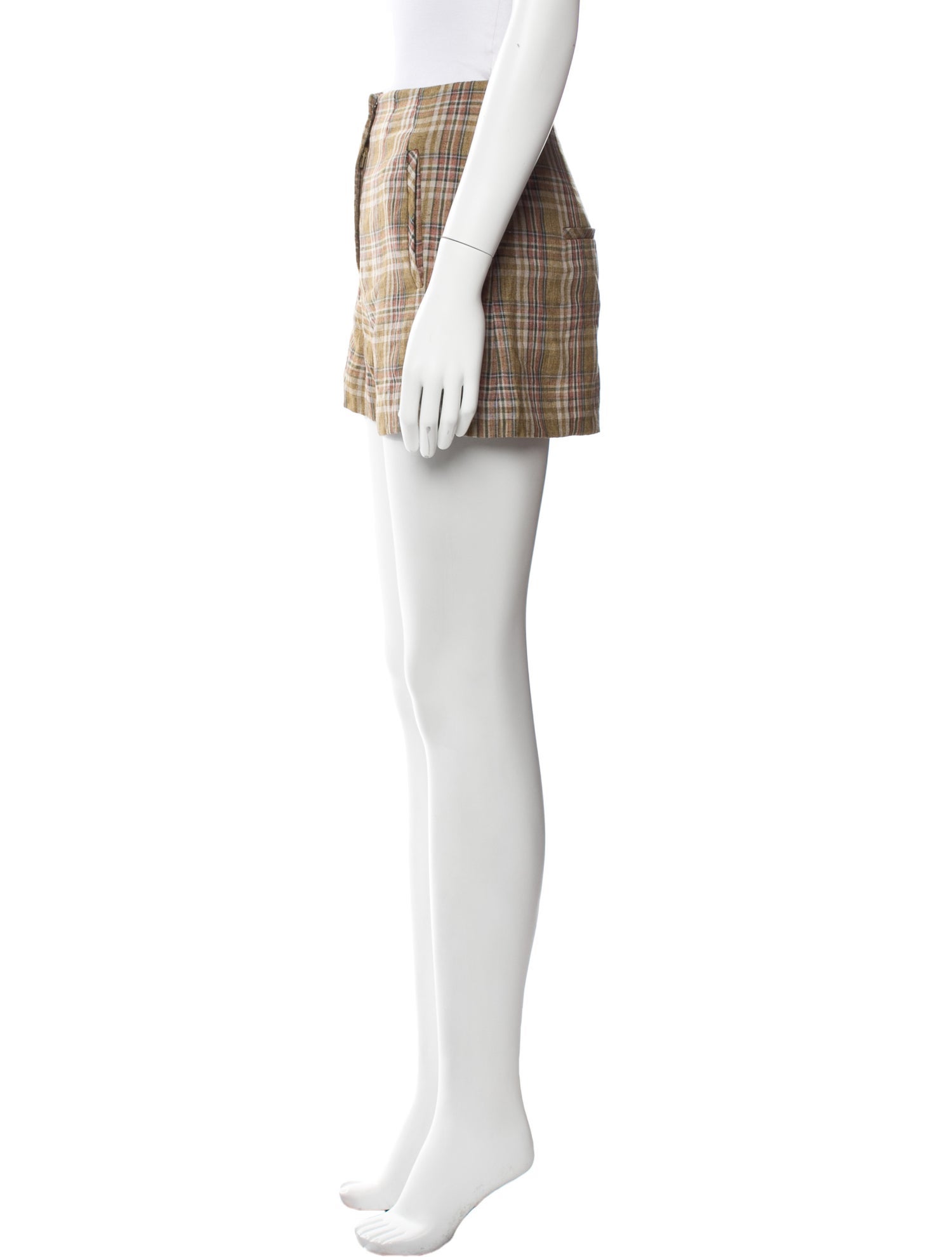 Veronica Beard Linen Mini Shorts w/ Tags