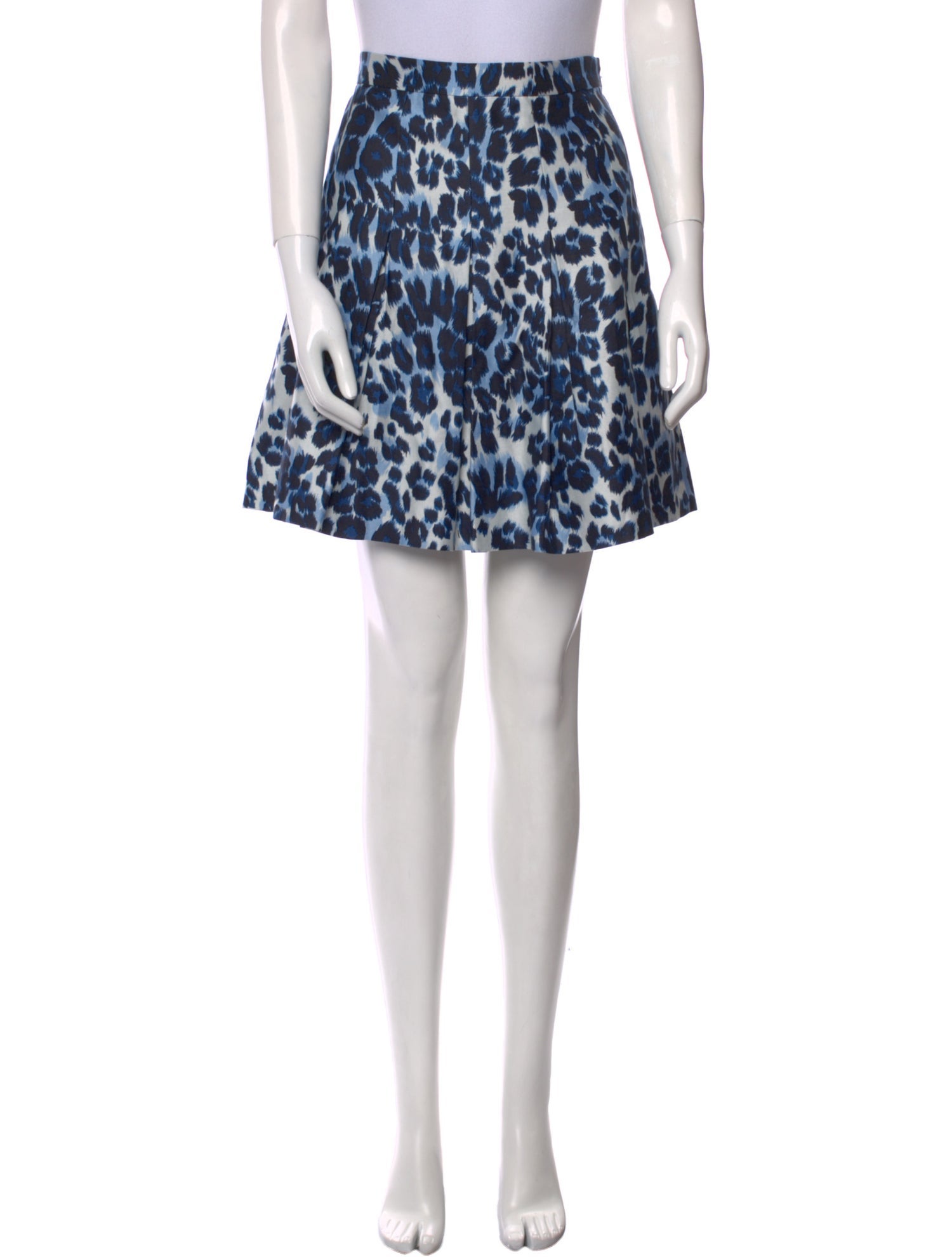 Veronica Beard Animal Print Mini Skirt