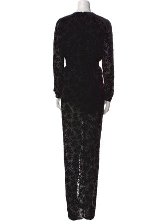 Veronica Beard Printed Long Dress