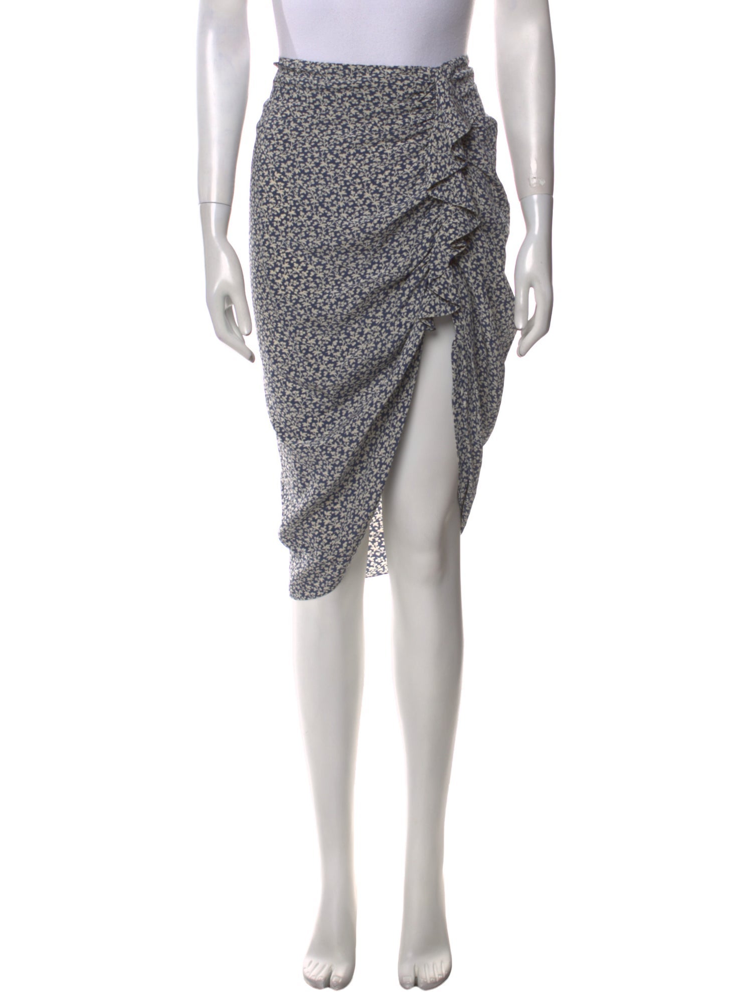 Veronica Beard Silk Knee-Length Skirt