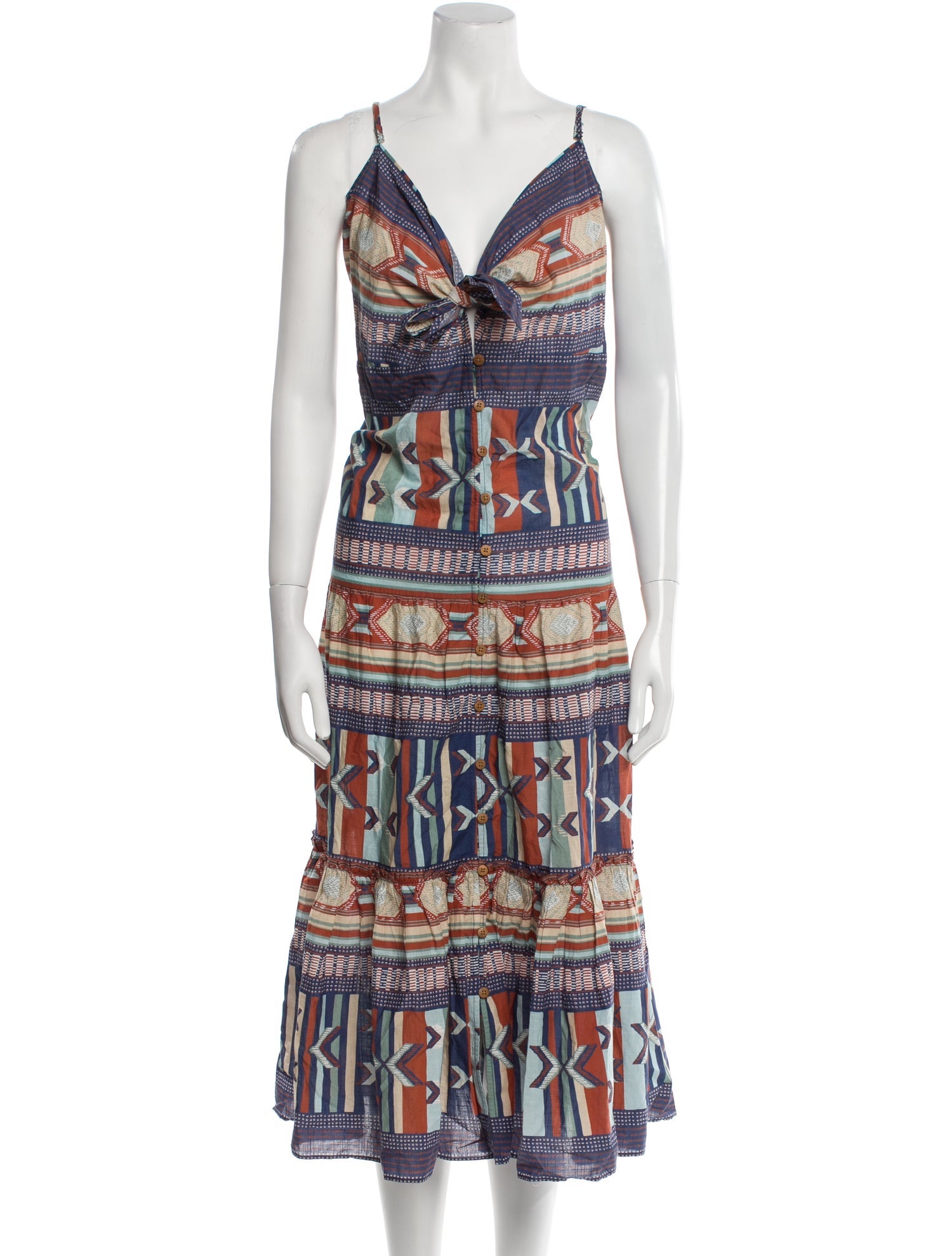 Veronica Beard Printed Long Dress w/ Tags