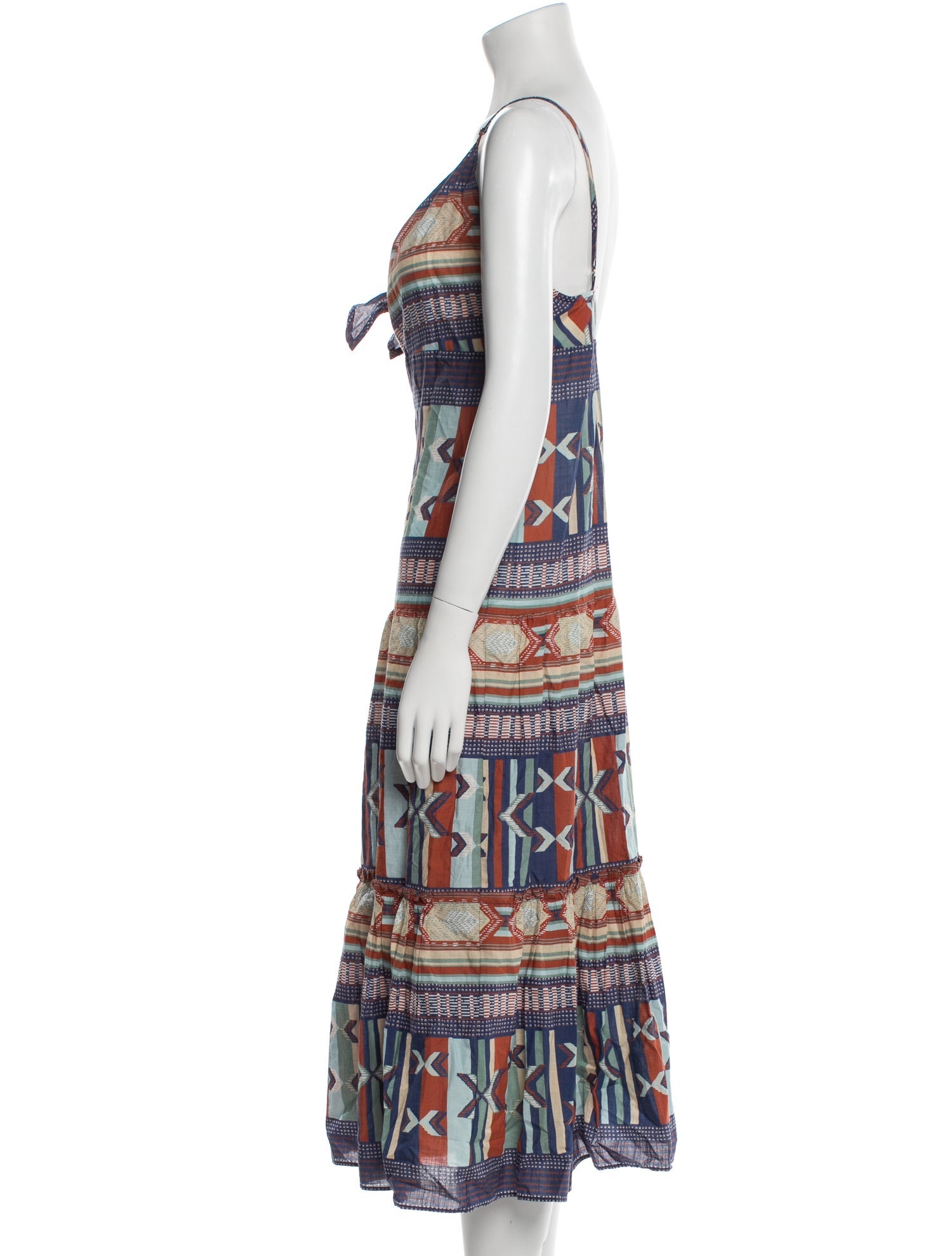 Veronica Beard Printed Long Dress w/ Tags