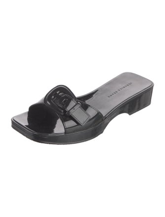 Veronica Beard Patent Leather Slides