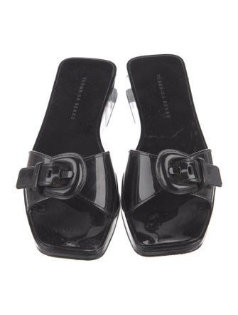Veronica Beard Patent Leather Slides
