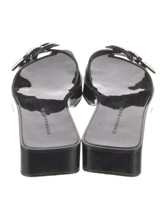 Veronica Beard Patent Leather Slides