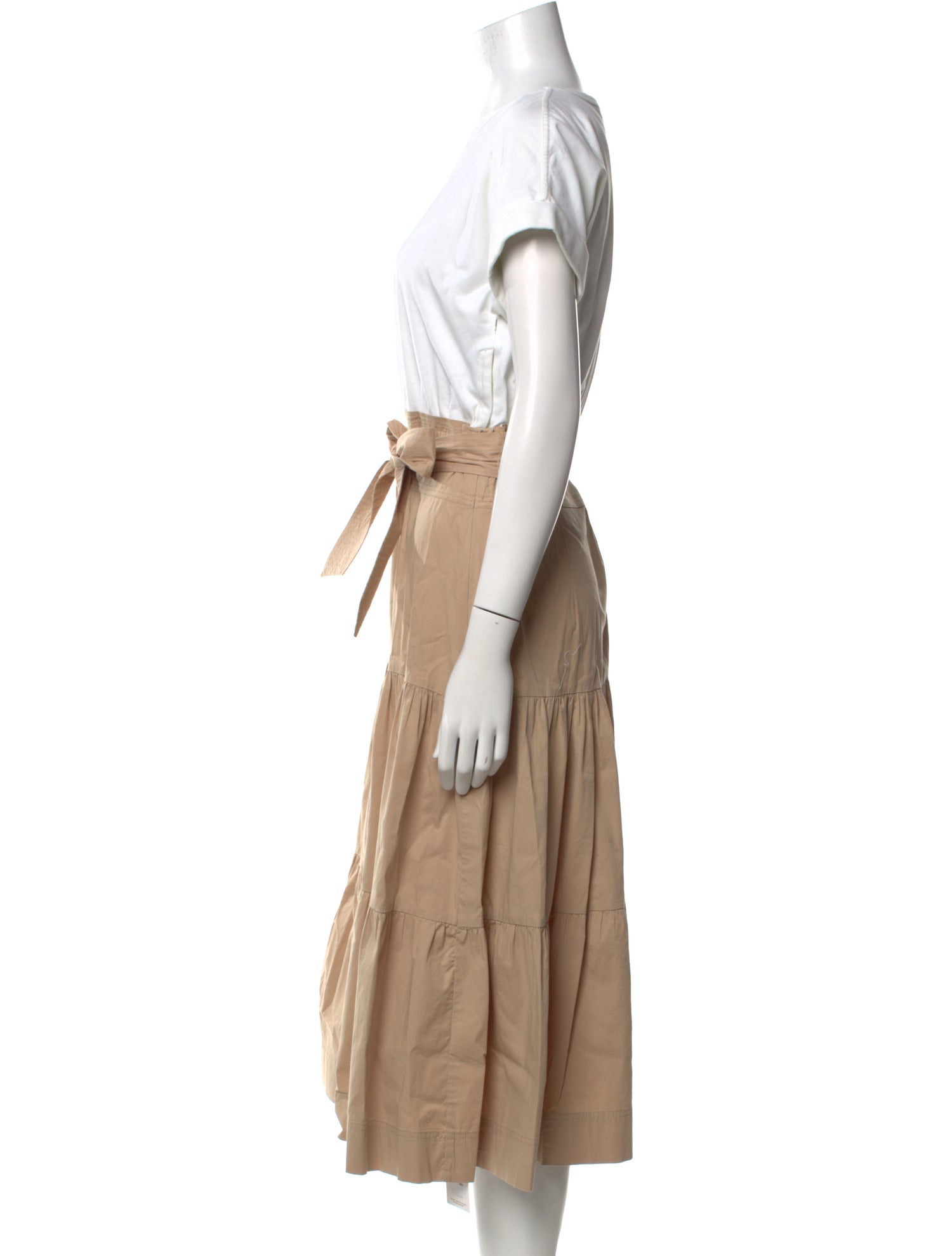 Veronica Beard Colorblock Pattern Midi Length Dress