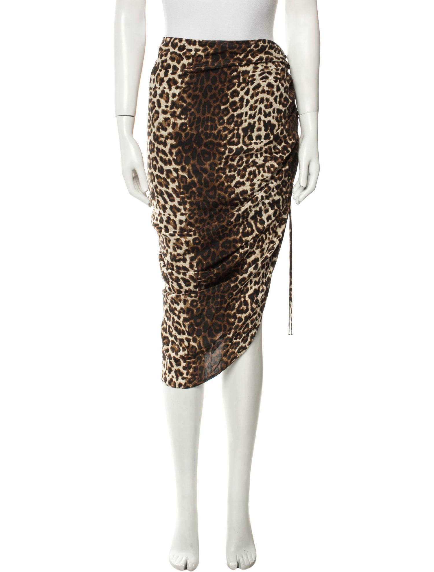 Veronica Beard Silk Midi Length Skirt