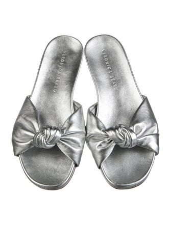 Veronica Beard Leather Slides