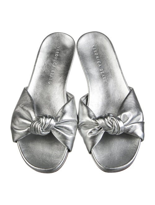 Veronica Beard Leather Slides