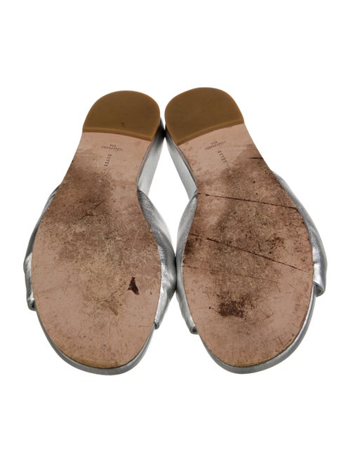 Veronica Beard Leather Slides