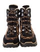 Veronica Beard Ponyhair Animal Print Combat Boots