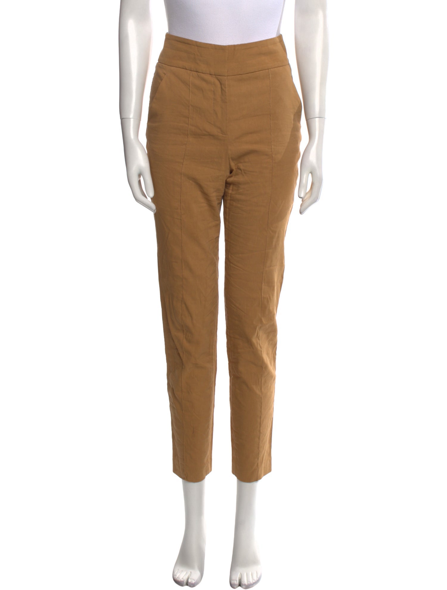 Veronica Beard Linen Skinny Leg Pants