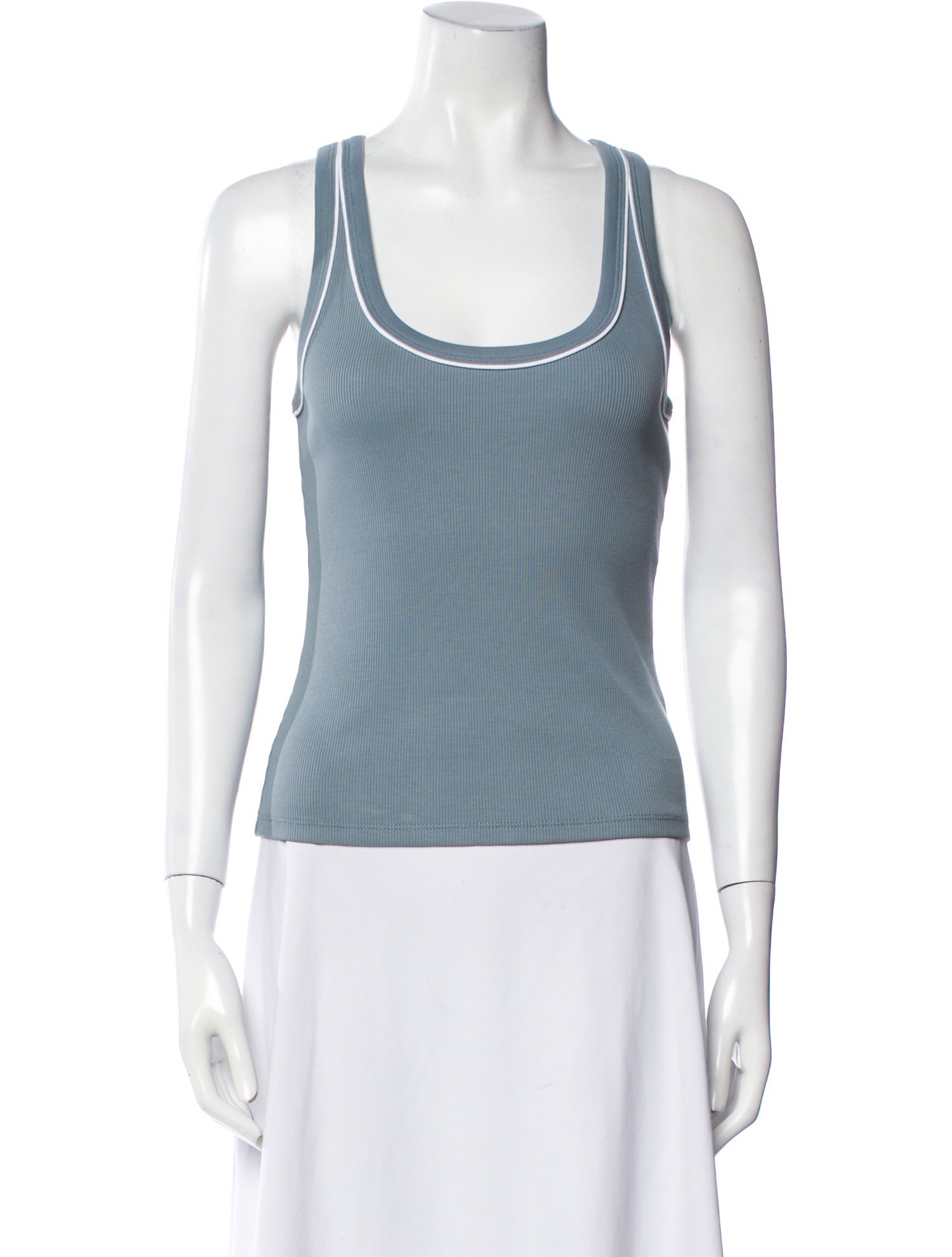 Veronica Beard Scoop Neck Sleeveless Top
