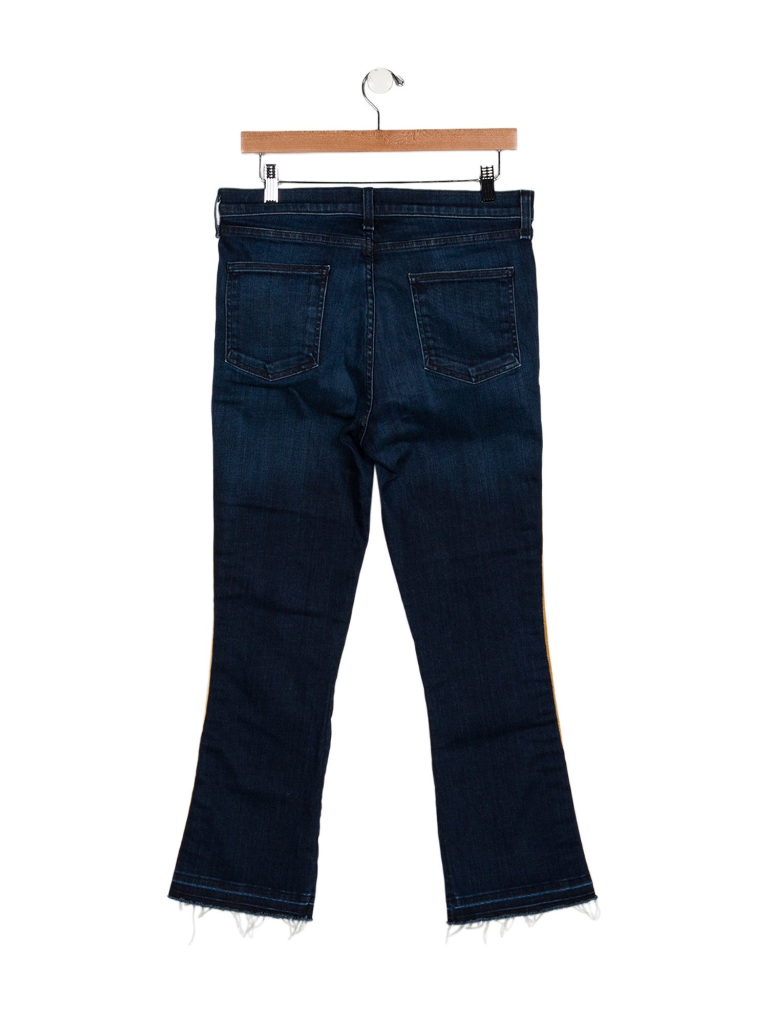 Veronica Beard Mid-Rise Straight Leg Jeans