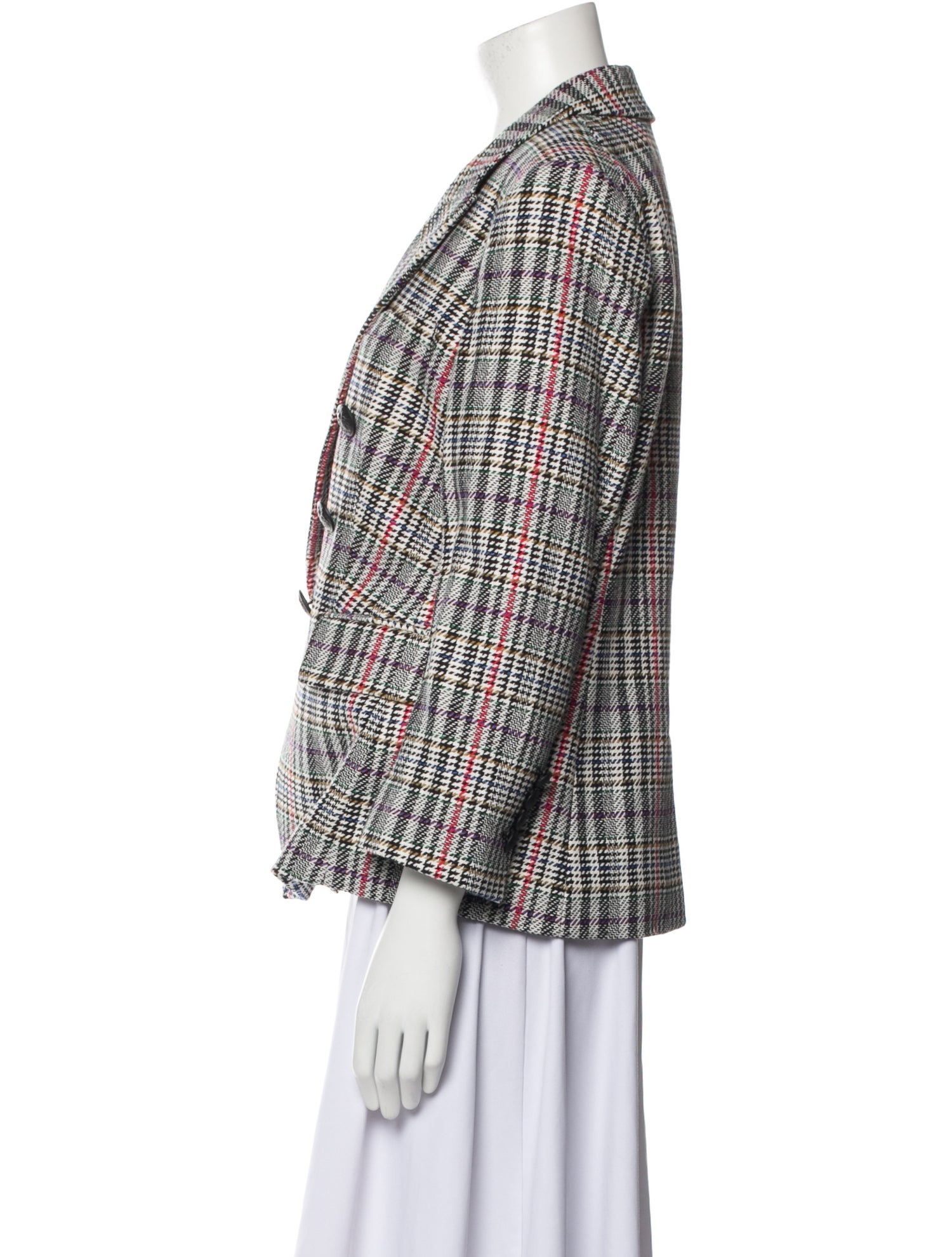 Veronica Beard Houndstooth Print Blazer