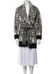 Veronica Beard Wool Printed Coat