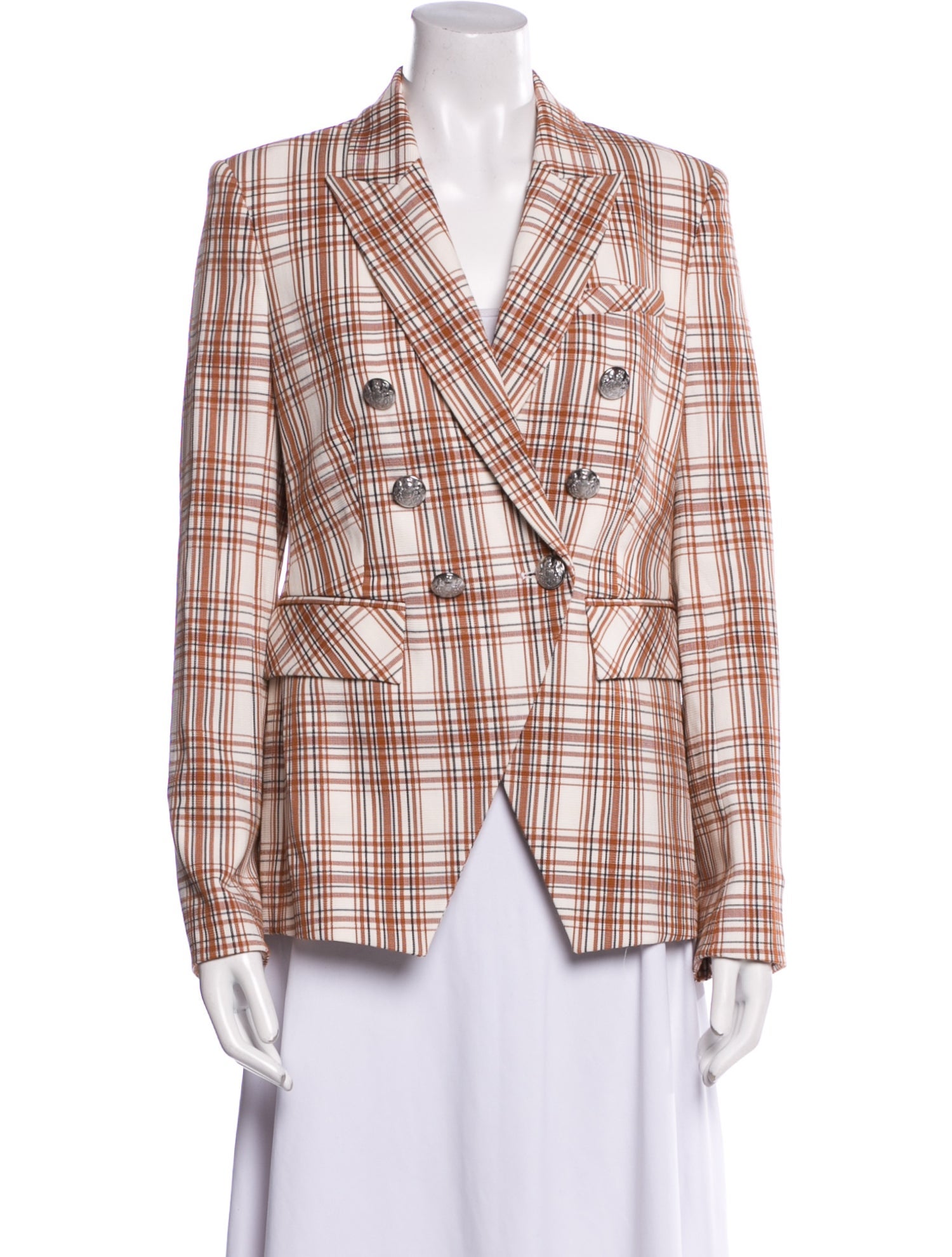 Veronica Beard Plaid Print Blazer w/ Tags