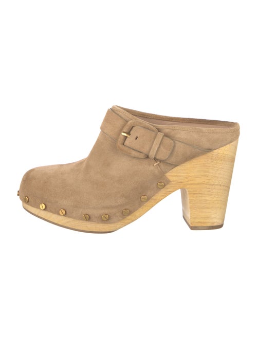 Veronica Beard Suede Mules